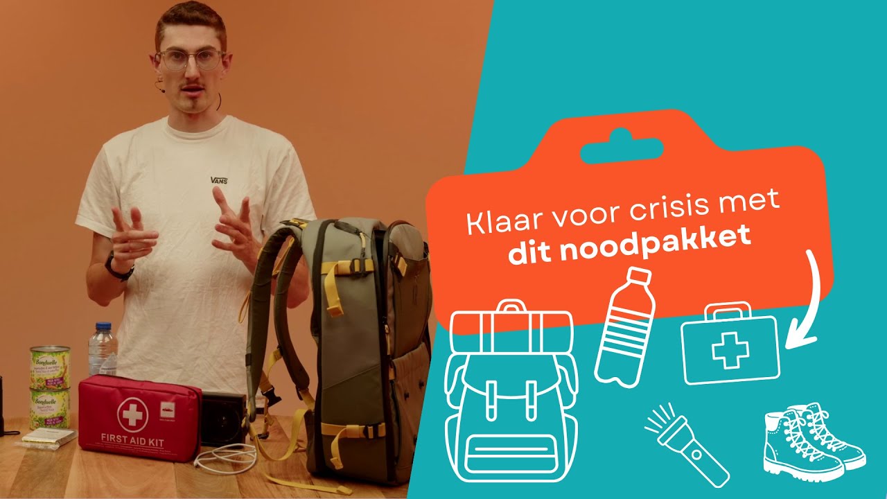 Hoe stel je een noodpakket samen?